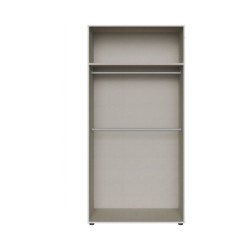 Drążek ubraniowy do szafy Moduklix aluminium | domowanie.pl