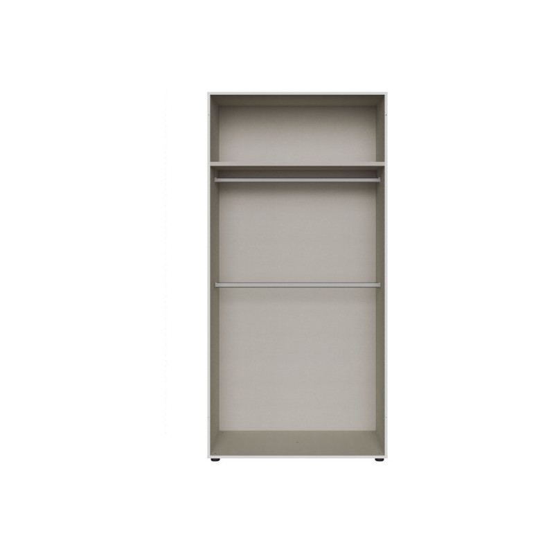 Drążek ubraniowy do szafy Moduklix aluminium | domowanie.pl