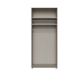 Drążek ubraniowy do szafy Moduklix aluminium | domowanie.pl