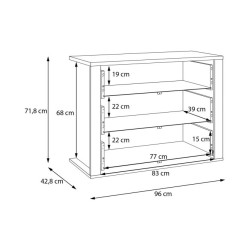 Kontenerek do szafy Moduklix MKXD791EC | domowanie.pl