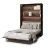 Półkotapczan elektryczny pionowy z zagłówkiem 140 Bed Concept BC-36 dąb dunin