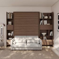 Półkotapczan Pionowy BED CONCEPT BC-01 140x200 Dąb Dunin