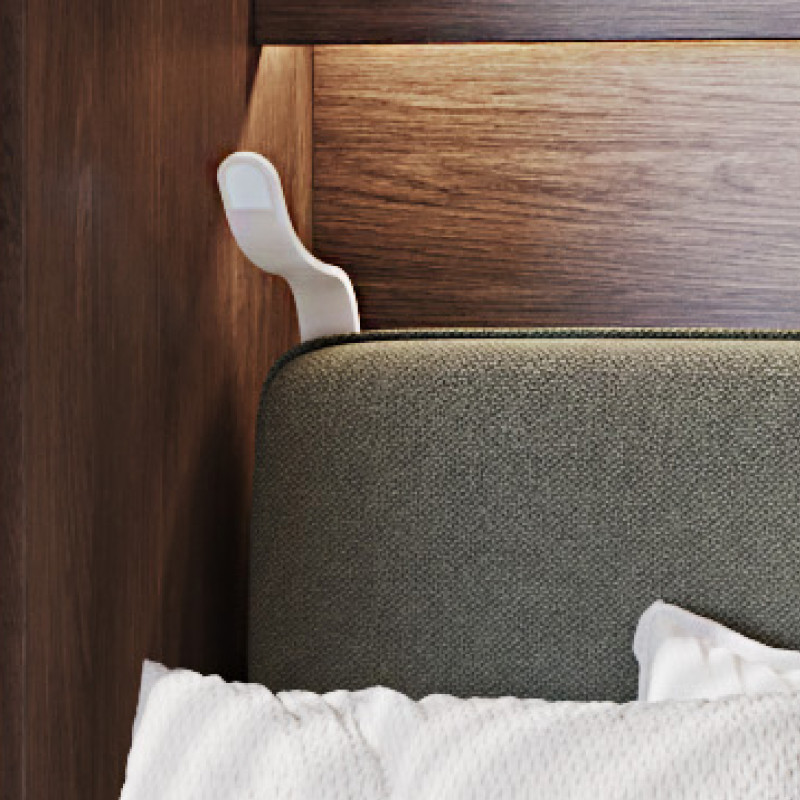 Półkotapczan Pionowy BED CONCEPT BC-02 120x200 dąb dunin