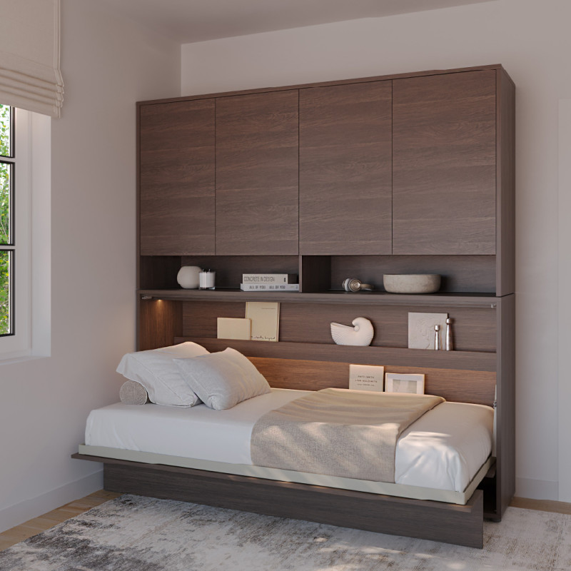 Półkotapczan Poziomy BED CONCEPT BC-06 90X200 dąb dunin