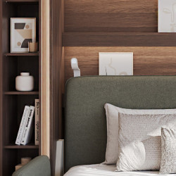 Półkotapczan Pionowy BED CONCEPT BC-13 180x200 dąb dunin