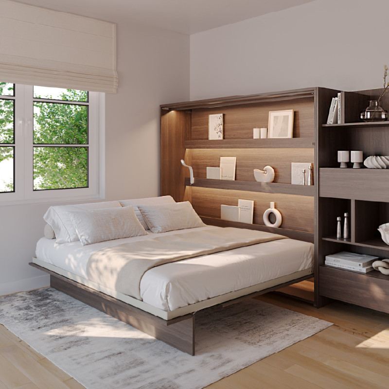 Półkotapczan Poziomy BED CONCEPT BC-14 160x200 dąb dunin