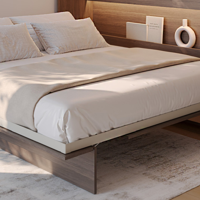 Półkotapczan Poziomy BED CONCEPT BC-14 160x200 dąb dunin