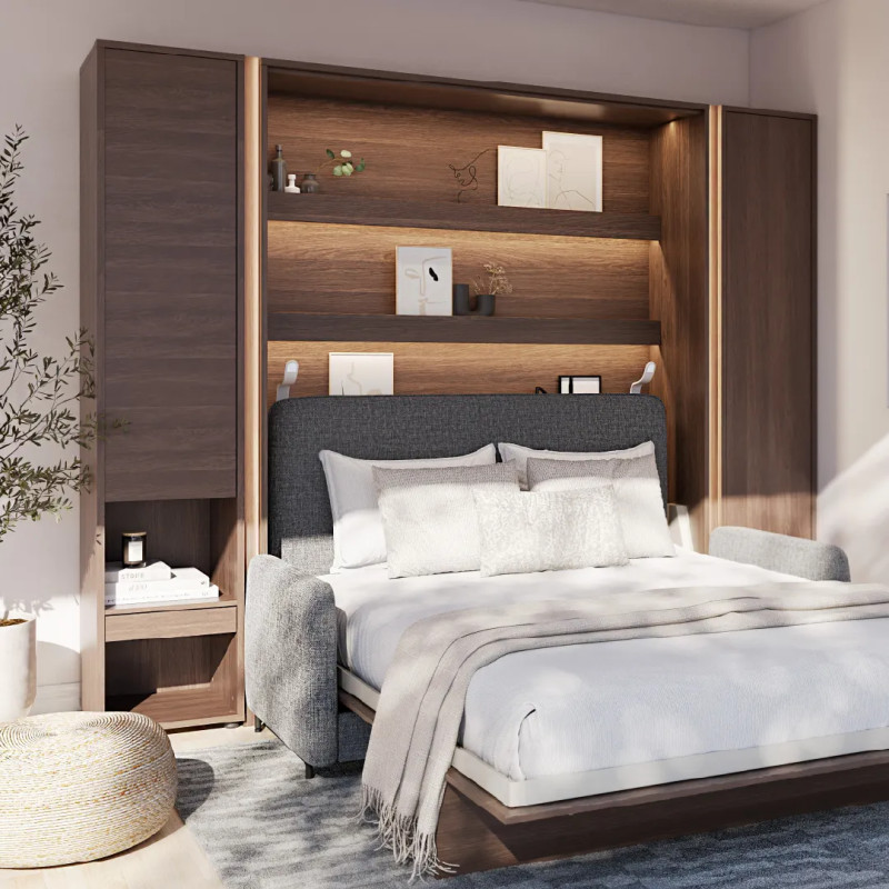 Dostawka BED CONCEPT BC-07 do półkotapczanu pionowego dąb dunin