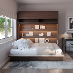 Nadstawka BED CONCEPT BC-09 do półkotapczanu poziomego 140x200 Lenart  -