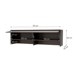 Nadstawka BED CONCEPT BC-09 do półkotapczanu poziomego 140x200 Lenart  -
