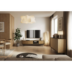 Stolik RTV Deco 200 Dąb Baltic Dune | Domowanie.pl