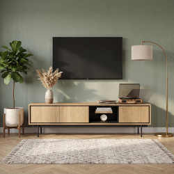 Stolik RTV Deco 200 Dąb Baltic Dune | Domowanie.pl