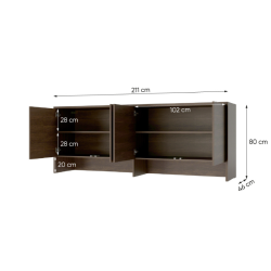 Nadstawka BED CONCEPT BC-10 do półkotapczanu poziomego 120x200