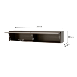 Nadstawka BED CONCEPT BC-15 do półkotapczanu poziomego 160x200