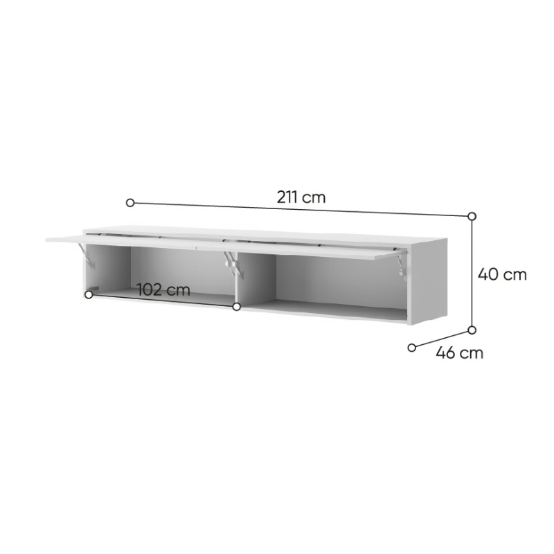 Nadstawka BED CONCEPT BC-15 do półkotapczanu poziomego 160x200