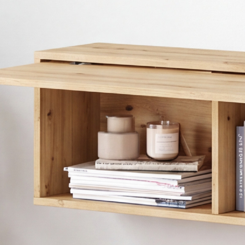Nadstawka BED CONCEPT BC-29 do półkotapczanu poziomego dąb artisan