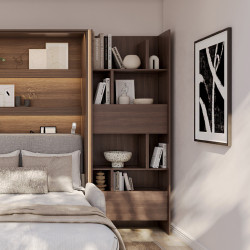 Regał BED CONCEPT BC-22 do półkotapczanu Lenart dąb dunin