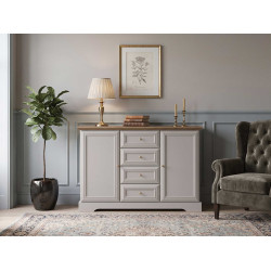 Komoda Kora Plus KK3 kaszmir Mavelie Oak | Domowanie.pl
