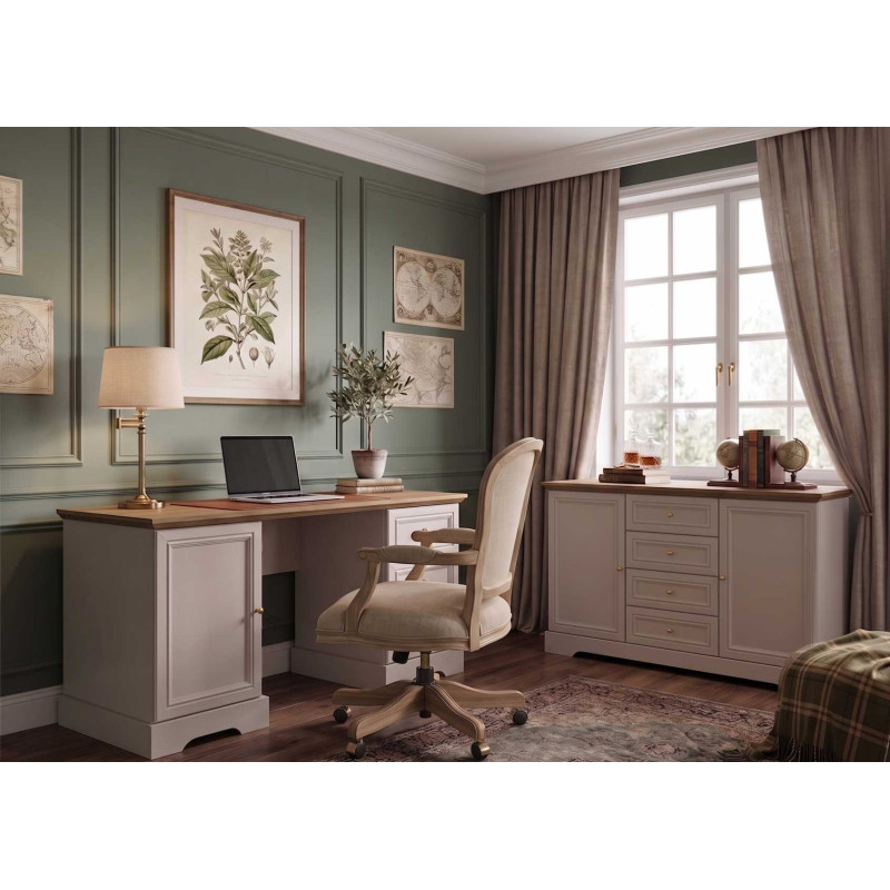 Komoda Kora Plus KK3 kaszmir Mavelie Oak | Domowanie.pl
