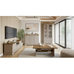 Komoda Kora Plus KK3 kaszmir Mavelie Oak | Domowanie.pl
