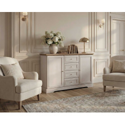Komoda Kora Plus KK3 kaszmir Mavelie Oak | Domowanie.pl