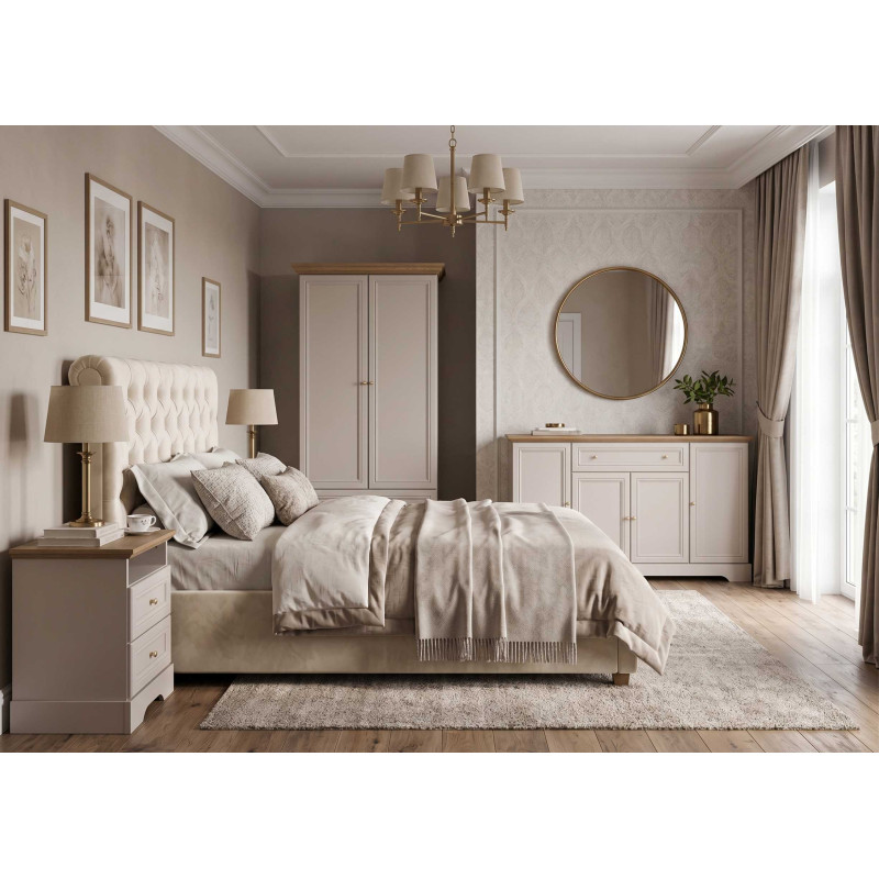 Komoda Kora Plus KK4 kaszmir Mavelie Oak | Domowanie.pl