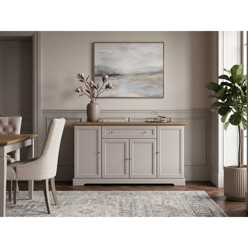 Komoda Kora Plus KK4 kaszmir Mavelie Oak | Domowanie.pl