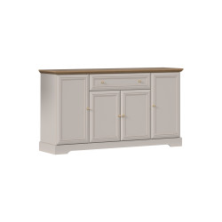 Komoda 1S4D Kora Plus Kaszmir/Mavelie Oak Gała Meble