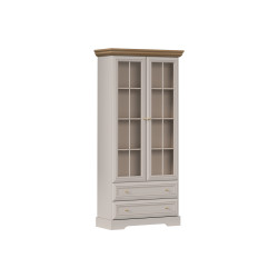 Witryna Kora Plus Kaszmir/Mavelie Oak Gała Meble