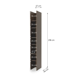 Regał BED CONCEPT BC-24 do półkotapczanu Lenart dąb dunin