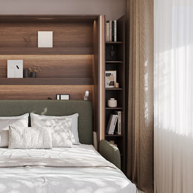 Regał BED CONCEPT BC-24 do półkotapczanu Lenart dąb dunin