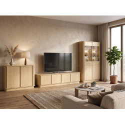 Witryna Ringo W2D Baltic Dune 108 cm | Domowanie.pl
