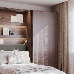 Szafa BED CONCEPT BC-20 Lenart dąb dunin - domowanie.pl