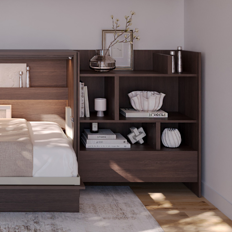 Regał BED CONCEPT BC-25 do półkotapczanu Lenart dąb dunin