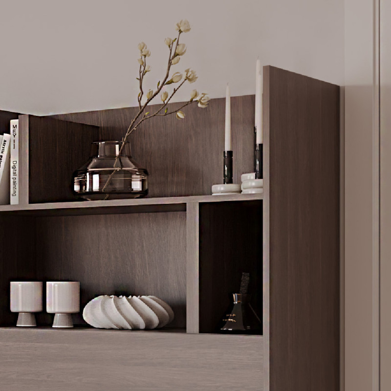 Regał BED CONCEPT BC-28 do półkotapczanu Lenart dąb dunin