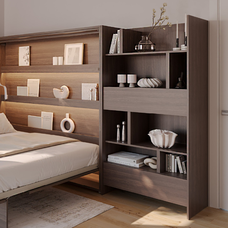 Regał BED CONCEPT BC-28 do półkotapczanu Lenart dąb dunin