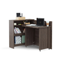 Biurko WORK CONCEPT SLIM Lenart  dąb dunin - domowanie.pl