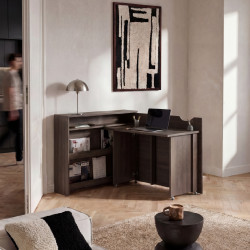 Biurko WORK CONCEPT SLIM Lenart  dąb dunin - domowanie.pl