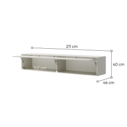 Nadstawka BED CONCEPT BC-15 do półkotapczanu poziomego 160x200