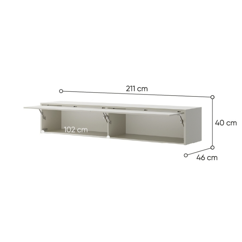 Nadstawka BED CONCEPT BC-15 do półkotapczanu poziomego 160x200