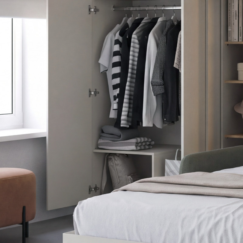 Szafa BED CONCEPT BC-20 Lenart Kaszmir - domowanie.pl