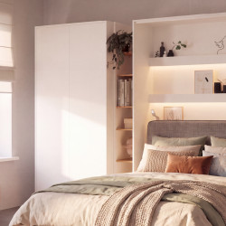 Szafa BED CONCEPT BC-20 Lenart biały - domowanie.pl