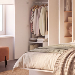 Szafa BED CONCEPT BC-20 Lenart biały - domowanie.pl