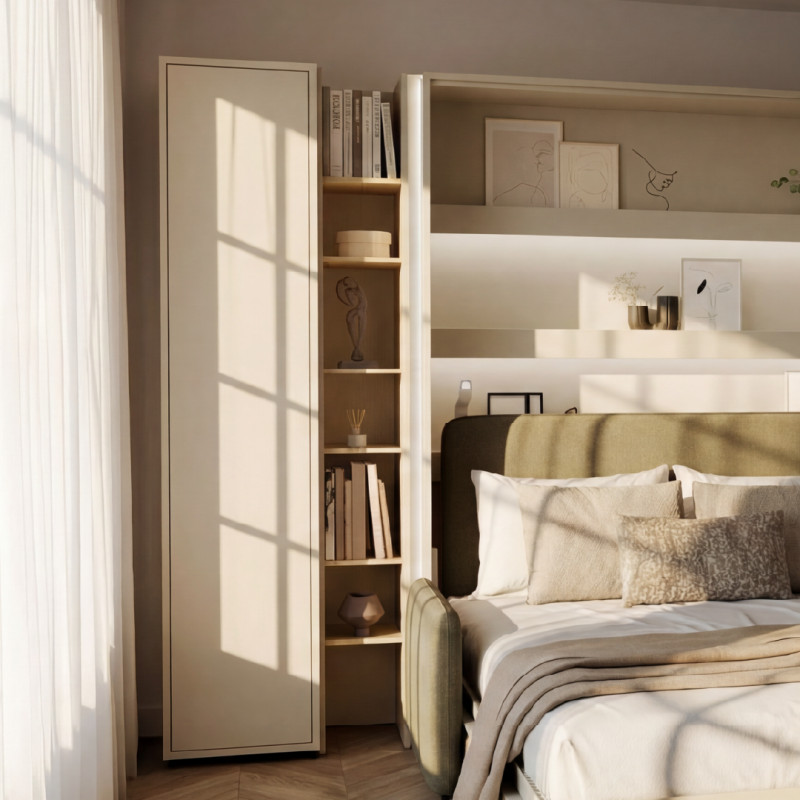 Szafa BED CONCEPT BC-21 Lenart Kaszmir - domowanie.pl