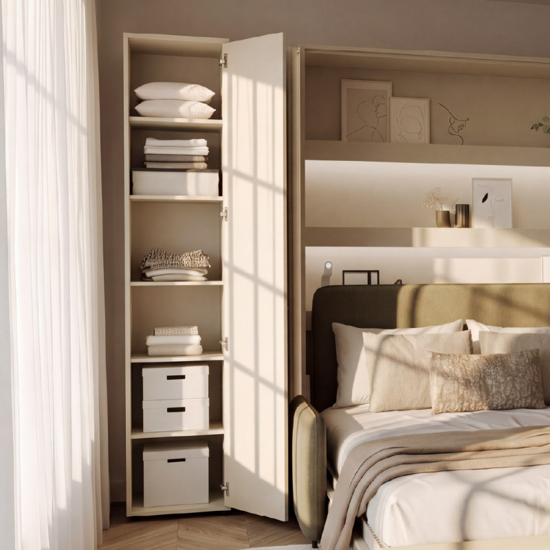 Szafa BED CONCEPT BC-21 Lenart Kaszmir - domowanie.pl