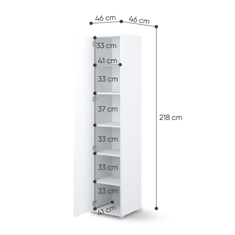 Szafa BED CONCEPT BC-21 Lenart - domowanie.pl