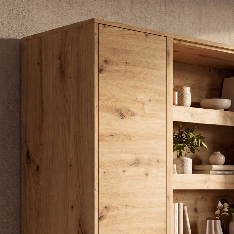 Szafa BED CONCEPT BC-21 Lenart dąb artisan - domowanie.pl