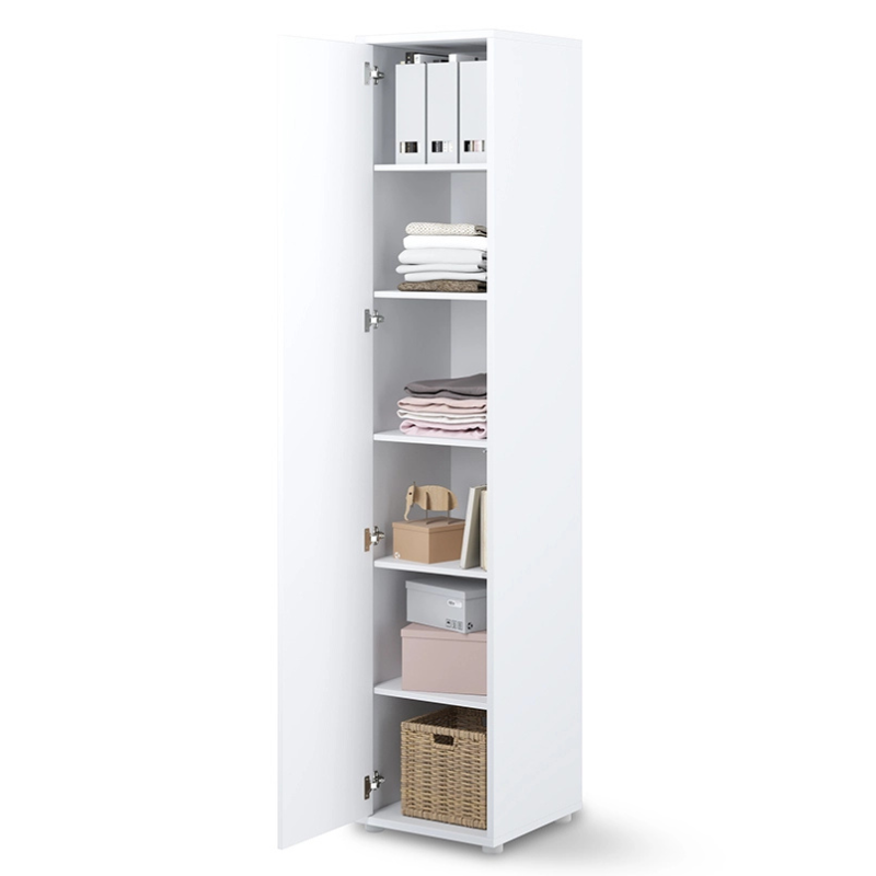 Szafa BED CONCEPT BC-21 Lenart biały połysk - domowanie.pl