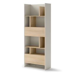 Regał BED CONCEPT BC-22 do półkotapczanu Lenart Kaszmir/Dąb Nagano