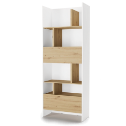 Regał BED CONCEPT BC-22 do półkotapczanu Lenart biały/dąb artisan